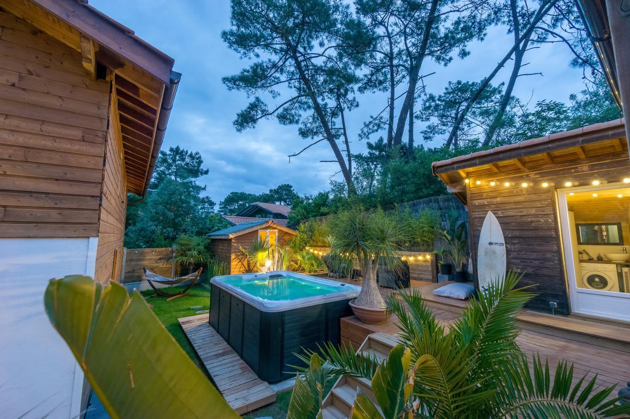 Wood'N Sea Surf Lodge - Auberge De Jeunesse Capbreton Exterior photo