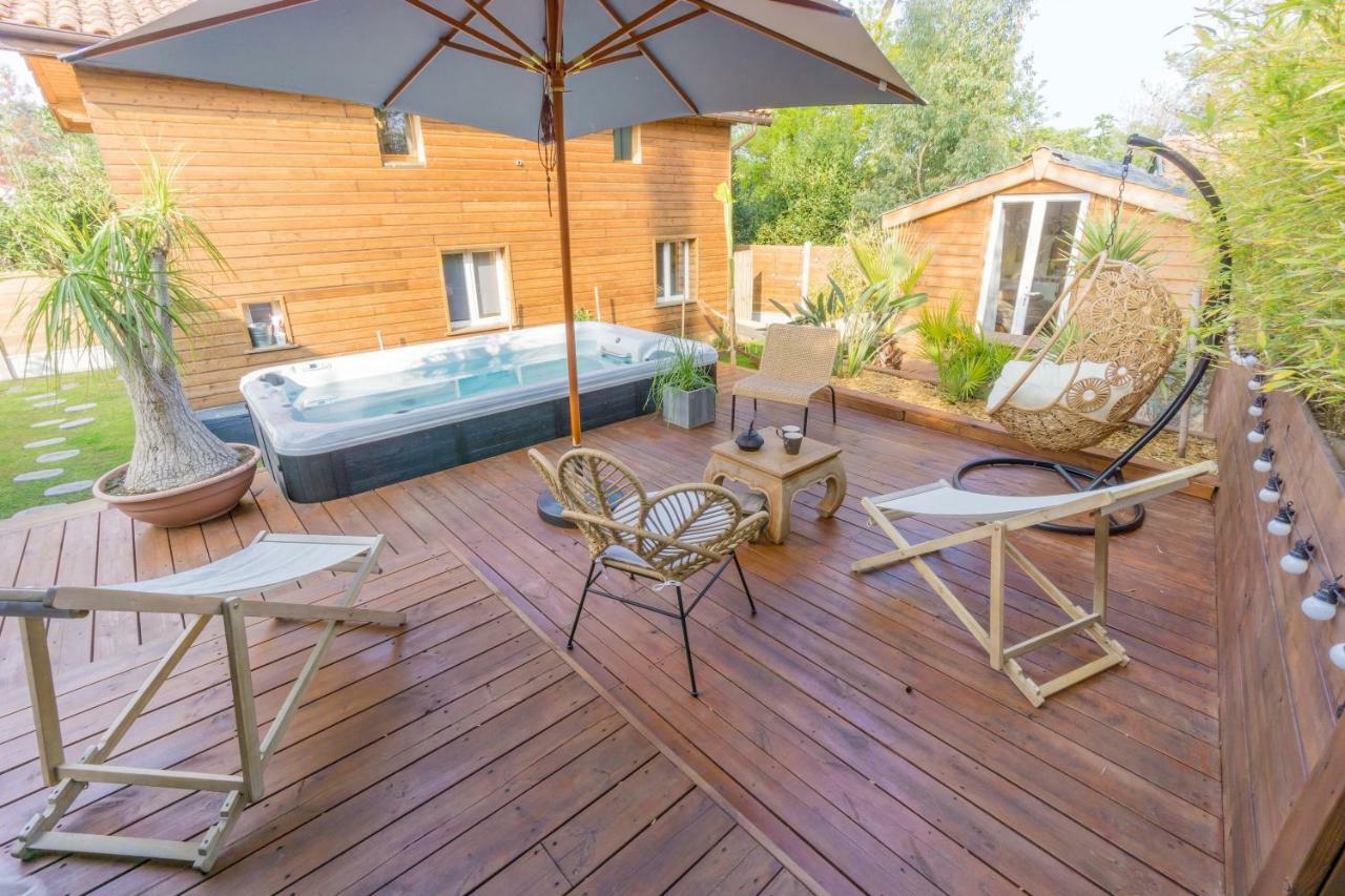 Wood'N Sea Surf Lodge - Auberge De Jeunesse Capbreton Exterior photo